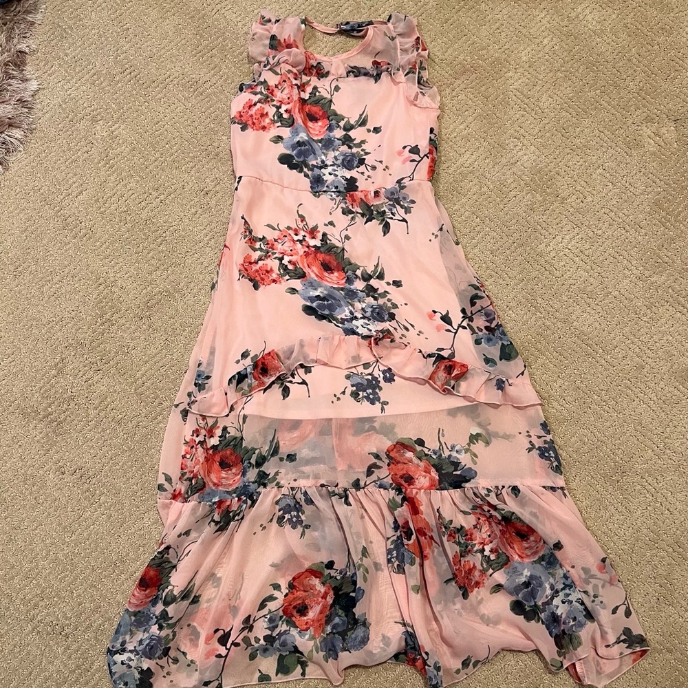 ava & yelly girls size 14 floral dress